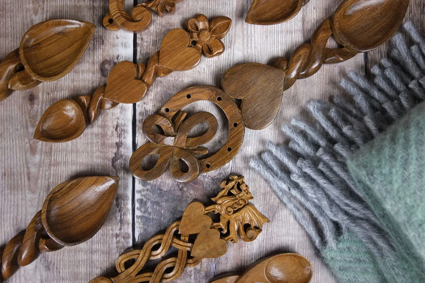 The Lovespoons Collection: Romance Carved in Precious Metal