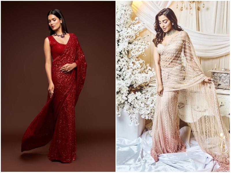 Trending Cocktail Sarees